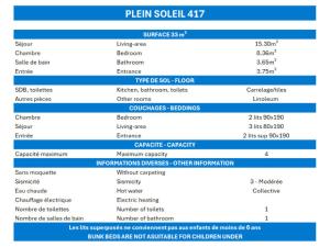 Résidence Plein Soleil - 2 PIÈCES AVEC COIN MONTAGNE, IDÉAL AVEC DES ENFANTS MAE-7512