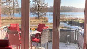 Ferienwohnung Inselblick am Krakower See,incl Boot,Kanu,4Räder