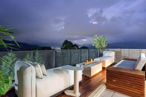 Designer Penthouse with Private Jacuzzi & Andes Views