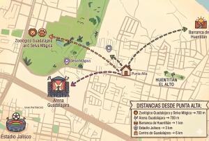 Departamento en planta baja cerca Arena y Zoo Gdl