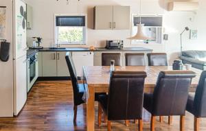 Awesome Home In Vemb With Kitchen