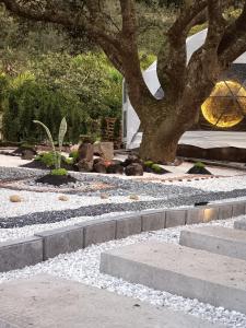 Zen garden glampin