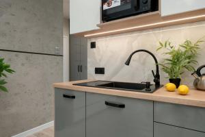 Modern Apartment with Parking and Balcony by Noclegi Renters