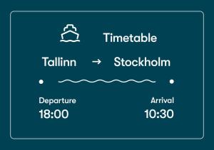 Tallink ferry - Baltic Queen Tallinn to Stockholm