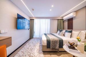 广州 Yunli Cloudtop Hotel - Olympic Sports Center International Financial City Branch - Canton Fair Exclu 酒店 套房