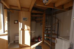 cabane de chasse aménagée en duplex