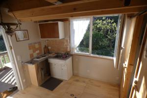 cabane de chasse aménagée en duplex