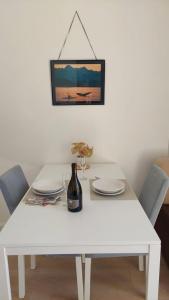 Holiday apartment in Zaboric with sea view, balcony, air conditioning, WiFi 5177-4