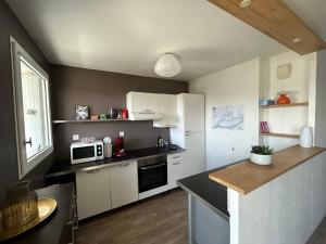 Agréable T2, Île de Nantes, 4 personnes, balcon sud-ouest, proche centre-tram