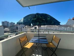 Agréable T2, Île de Nantes, 4 personnes, balcon sud-ouest, proche centre-tram
