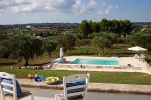 Stunning hilltop Trullo with pool and large garden
