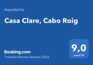 Casa Clare, Cabo Roig
