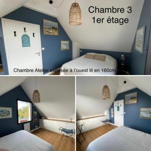 Ty Glazu Villa neuve grand confort, jardin 1600m2, GR34, criques, restos et port Doelan à pied