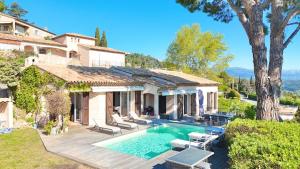 Villa Baia - Luxury House Seaview Near Cannes Pool
