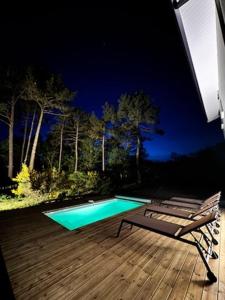 Lavant-Garde du Cap-Ferret Villa piscine Chauffée