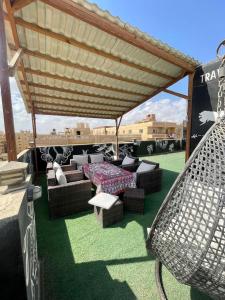 Pyramids Roof sunshine in your private apartment