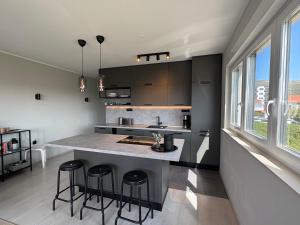 Fresh and newly built apartment with pool