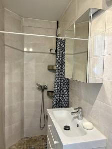 Appartement coin nuit magnifique vue mer et parking privé 4EST402