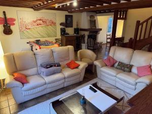 Maison avec grand jardin clôturé, 10mn plage Houlgate, idéale pour les familles