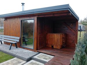 Domek nad Jeziorkiem Sauna -Silownia-Balia