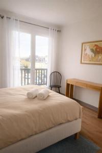 Escapade, appartement familial vue mer - balcon
