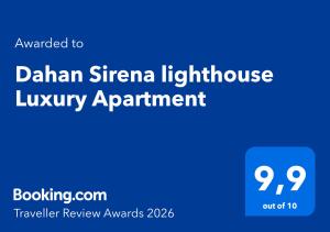 Dahan Sirena lighthouse Luxury Apartment