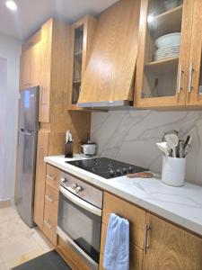 Beautiful on foot from the beach