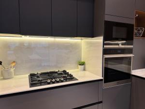 Luxury smart home in quiet neighborhood