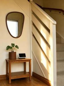 Peaceful Room by a Little Stream