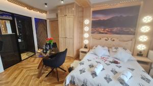 Giewont - luxury regional apartment with a bathtub and a view of the Tatra Mountains