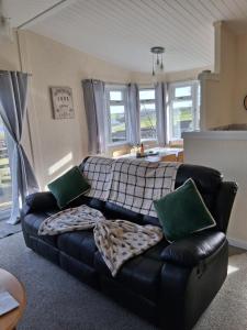 3 bedroom lodge with hot tub with amazing views