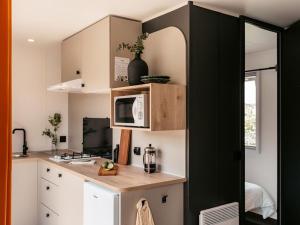 Mobil-home accueillant, animaux permis - 4 pers. - API-1-52-2370