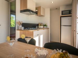 Mobil home, animaux OK - 5 pers. - API-1-52-2474