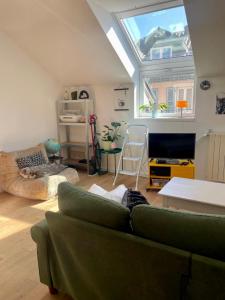 Cocon coloré en plein centre