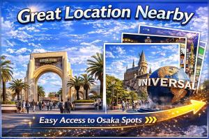 Easy access to Namba,Shinsekai G606