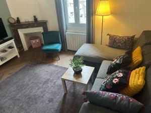 Appartement lumineux au centre de dieppe, calme et confortable