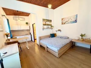 Little park house with car charger