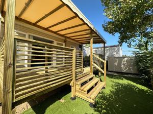Mobilhome Vias plage La Carabasse Clos 06