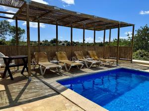 Algarve booking Casa Alfarrobeira Benagil Caves private parking airco heated private pool - AL