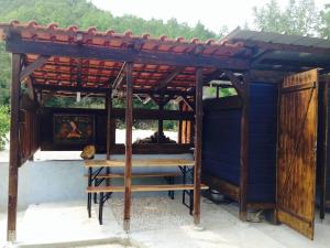 Maisons de vacances pipowagen Blagour midden in de natuur : Maison 1 Chambre