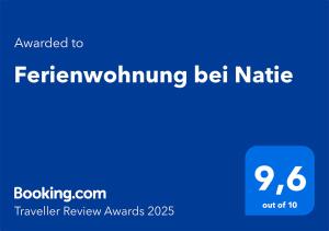 Ferienwohnung bei Natie