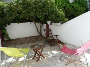 Hotels Le Fangassier : Chambre Double avec Terrasse