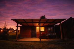 Cabaña con tinaja y vista al lago en Panguipulli