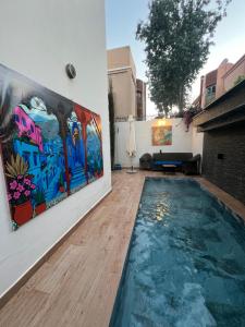 Villa Riad Bahia heated pool Jacuzzi near Medina
