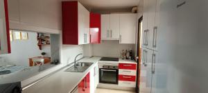 Beachfront flat with spectacular sea views