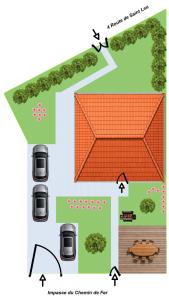 11mn Paris Ligne H - Parking Privé- Souplex - Tout équipé - De 1 à 8 personnes