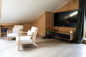 Chaleureux 2 chambres mansardé aux Houches