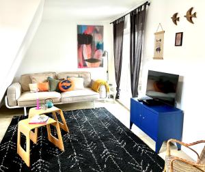 Sous les toits avec garage et terrasse à Ribeauville