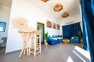 Loft Beachfront Bungalow with Private Beach