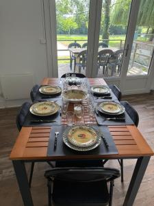 Chalet en bord de Loir
